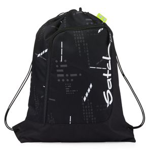 Satch Sportbeutel, Ninja Matrix, Farbe/Muster: black, reflective