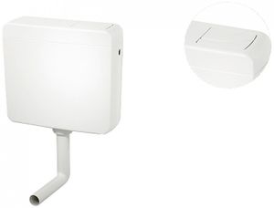 SANIT WC-Spülkasten 928/2V mit 2-Mengen-Technik - weiß - tiefhängend