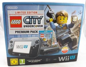 Nintendo Wii U - Konzole, Premium Pack, 32GB, černá - Lego City Undercover