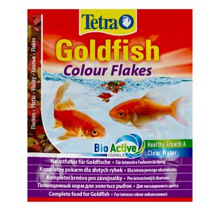 Tetra Goldfish Colour Flakes 12G - Prémiové krmivo pre všetky druhy zlatých rybiek