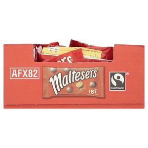 Maltesers křupavé vzdušné lehké čokoládové kuličky se sladovou náplní 37g
