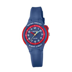 Calypso Kinder Uhr K6069/5 Kunststoff Armbanduhr Analogico dunkelblau D2UK6069/5