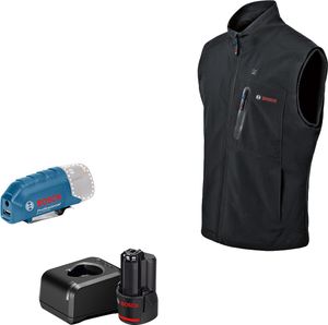 Bosch 06188000G4 GHV 12+18V XA S - Vyhrievané oblečenie - čierna