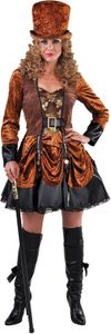 M215170-S Damen Steampunk Piraten Kostüm Gr.S
