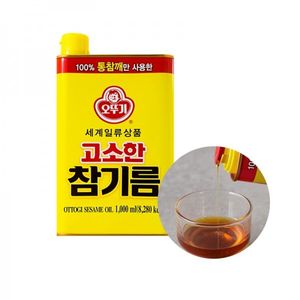 Ottogi 100% koreanisches Sesamöl geröstet 1L