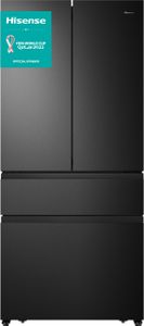Hisense RF540N4SBF2 French Door Kühl-Gefrierkombination - 480L Fassungsvermögen - Total No Frost - Multi Air Flow - Super Cool - Holiday Modus - Türalarm - Versteckter Griff - Metal Glide Schublade