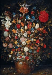 Piatnik 5550 Jan Brueghel Großer Blumenstrauß in einem Holzgefäß 1