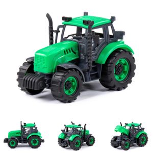 Polesie Spielzeug Traktor 91222 Schwungantrieb Motorhaube aufklappbar ab 3 Jahre grün