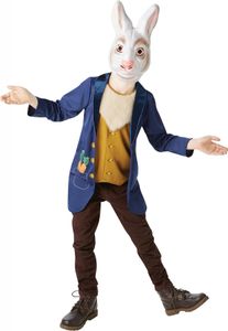 Bristol Novelty - Kostým "Pan Králík" - dětský BN6024 (140) (modrá/hnědá/bílá)