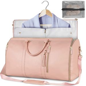Kleidertaschen, 2 in 1 Umwandelbarer Kleidersack, Weekender Anzugtasche Reisetasche für Business Reisen und Handgepäck, Kleidersäcke