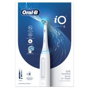 Braun Oral-B elektrische Zahnbürste iO 4 WHITE