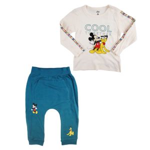 Disney Mickey Maus Baby Kleinkind Set langarm Shirt plus Hose – 80