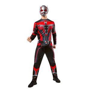 Ant-Man - Kostüm - Herren BN5785 (S) (Rot/Schwarz/Silber)