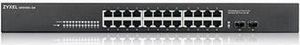 ZyXEL GS1100 Series GS1100-24 - Switch - bez správy - 24 x 10/100/1000 + 2 x SFP (mini-GBIC)