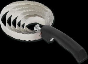 Waldhausen Reversible 6 Rows Currykamm Silber  Silber One Size
