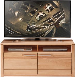 Nature One TV-Unterteil 131 cm Breite Kernbuche lackiert