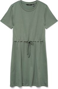 VERO MODA Legeres T-Shirt-Kleid mit Taillenband Größe: S