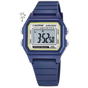Digitaluhr Calypso Armbanduhr Uni blau K5805/3