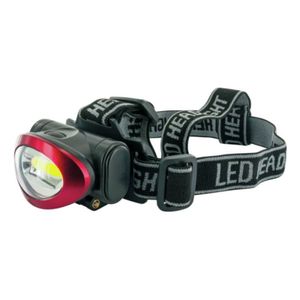 Schwaiger STLED10 533 - Stirnband-Taschenlampe - Schwarz - Rot - Tasten - IPX4 - LED - 60 lm