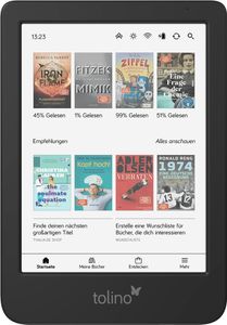 Tolino shine color, 15,2 cm (6"), E Ink Carta, 1072 x 1448 px, CBR, CBZ, EPUB, MOBI, PDF, TXT, JPEG, PNG, 16 GB