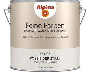 Alpina Feine Farben konservierungsmittelfrei Poesie der Stille 2,5 L