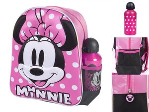 Minnie Mouse 3d Kindergarten Rucksack mit Wasserflasche