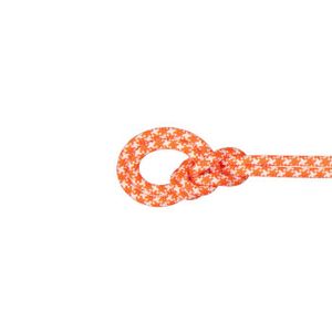 Mammut Crag Classic Rope 9,5 mm Classic - žiarivá oranžová/biela Lg 70