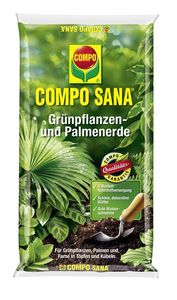 COMPO SANA Grünpflanzen- u. Palmenerde 10 Liter