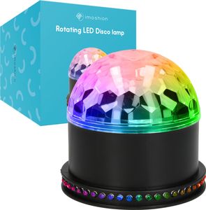 Discokugel - Partylicht - Discolicht - Disco licht - Disko kugel - Disko licht - Diskolicht - Diskokugel kinder - Rotierenden LED-Disko Licht -  iMOSHION®