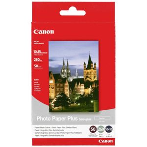 Canon Papier SG201 Photo Papier Seidenmatt 10x15 50Bl