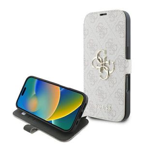 Guess GUBKP16M4GMGPII Apple iPhone 16 Plus book 4G Metal Logo pink