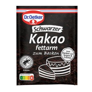 Dr. Oetker Schwarzer Kakao zum Backen intensiv dunkler Kakao 30g