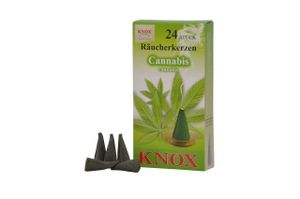 Knox Cannabis Räucherkerzen - 24 Stk. Größe M