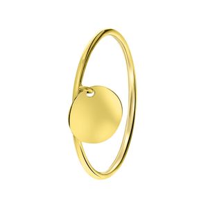 Lucardi - Damen Ring - Schmuck - Geschenk Gold