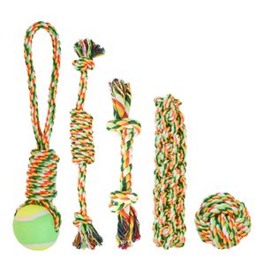 1 Hundespielzeug aus Baumwolle Seilspielzeug Welpenspielzeug Hundebedarf Variantenwahl, Größe:Variante 3 | Ø 7 cm