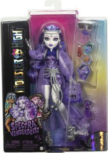 Monster High Spectra Vondergeist Puppe Lila  Lila One Size