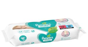 Pampers Feuchttücher Sensitive 5er Nachfüllpack