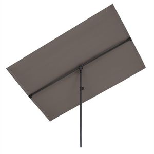 Blumfeldt Flex-Shade XL slnečník, 150 x 210 cm, polyester, UV ochrana, tmavosivý