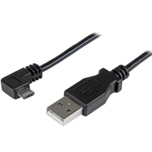 StarTech.com USBAUB2MRA, 2 m, USB A, Micro-USB B, USB 2.0, Männlich/Männlich, 480 Mbit/s