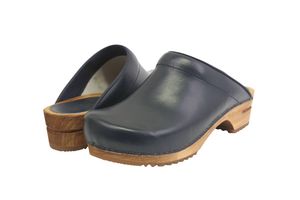 Sanita Wood-Lars Open Clog Blue Gr.44