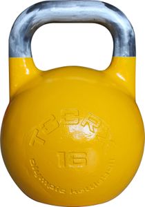 Toorx Fitness KCAE Olympic kettlebell (8 - 36 kg) - 16 kg žlutá