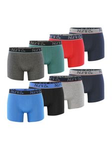 Phil & Co. Berlin Retro-Pants unterhose männer herren 8-Pack Jersey multicolor #1 XXL (Herren)