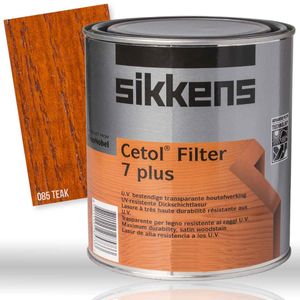 Sikkens Cetol Filter 7 Plus teak Streichlasur Dickschicht 2500ml