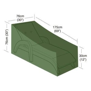 Abdeckung für Strandkörbe 76x76x175cm (Polyethylen)