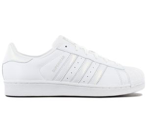Adidas Originals Damen Sneaker SUPERSTAR W , Größe Schuhe:38, Farben:ftwwht/ftwwht/greone