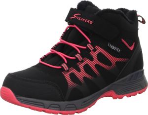 Sneakers Mädchen-Allwetterstiefel gefüttert Schwarz, Farbe:schwarz, EU Größe:38