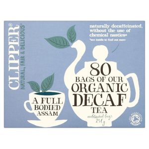 Clipper Organic Decaf Tea - 80 Beutel 232g