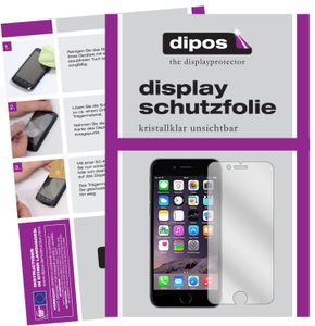 2x Apple iPhone 6 / 6S / 7 Schutzfolie klar Displayschutzfolie Folie Display