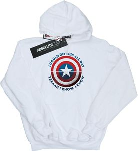 Marvel - "Avengers Endgame Do This All Day" Kapuzenpullover für Herren BI3191 (L) (Weiß) Marvel - "Avengers Endgame Do This All Day" Kapuzenpullover für Herren BI3191 (L) (Weiß)