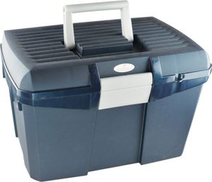 NORTON Putzbox, schwarz/grau, L 40 x B 27.5 x H 24.5 cm